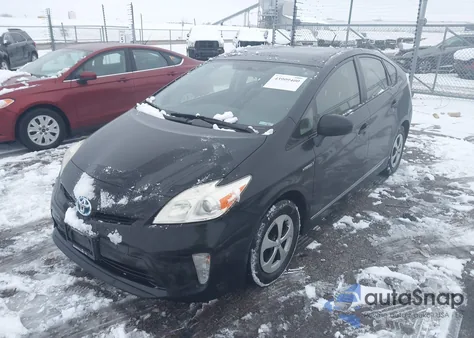 2012 Toyota Prius Three from USA, damaged, VIN JTDKN3DU1C1554915